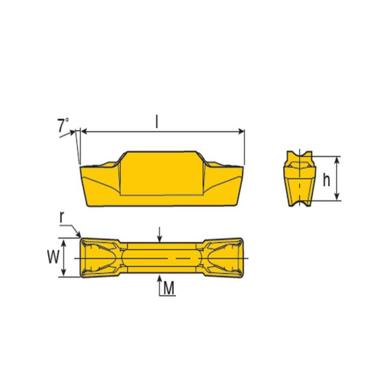 GROOVING INSERT