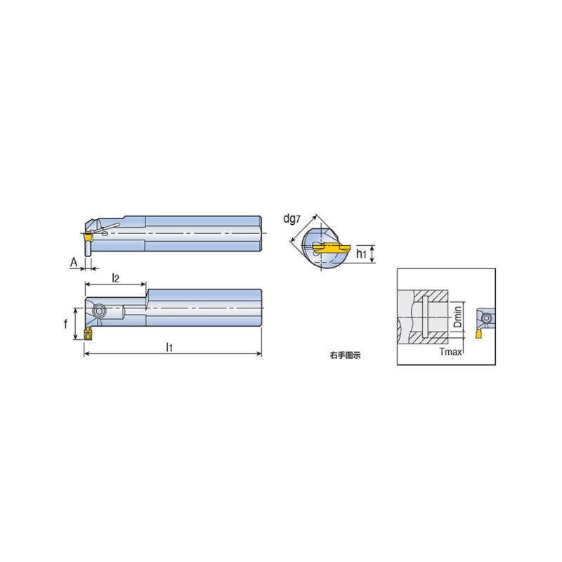 INNER HOLE TURNING MILL、GROOVING & PROFILING