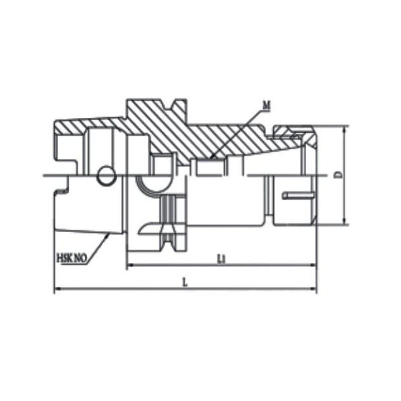 elastic collet tool holder