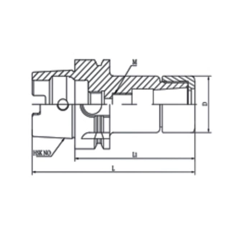 High-speed precision collet holder