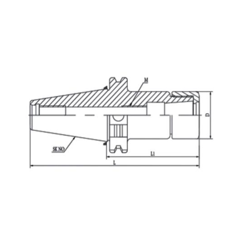 High-speed precision collet holder