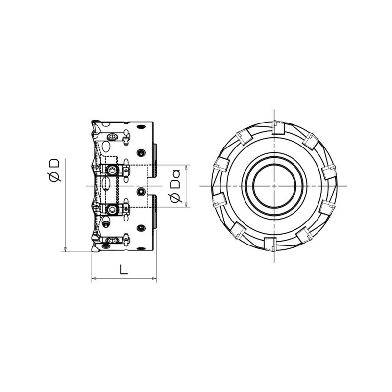 ALUMINUM MILL CUTTER