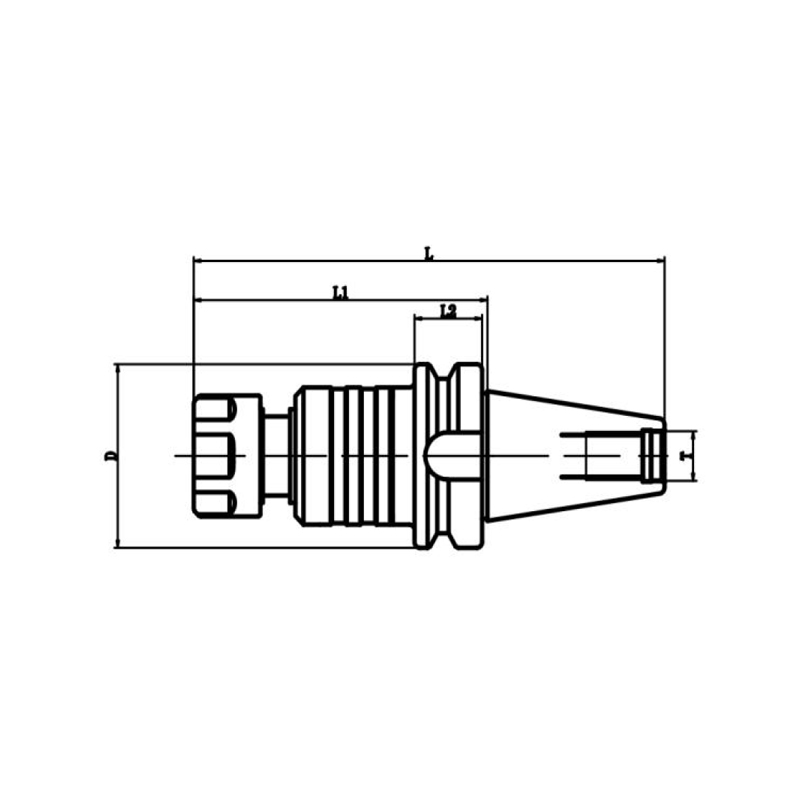 Micro telescopic rigid tapping body