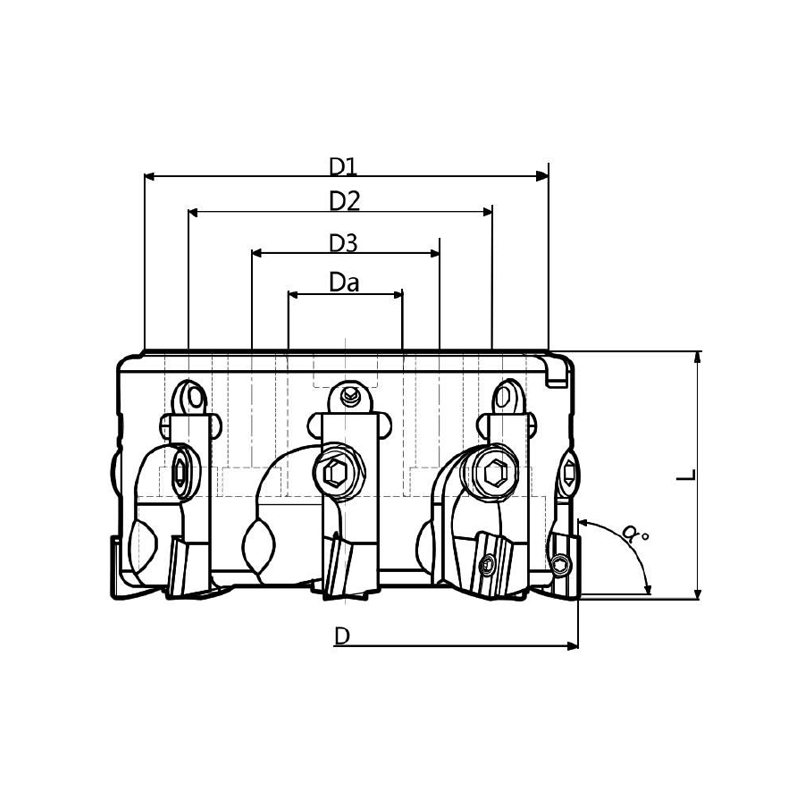 MILLING CUTTER CLAMP SYSTEM