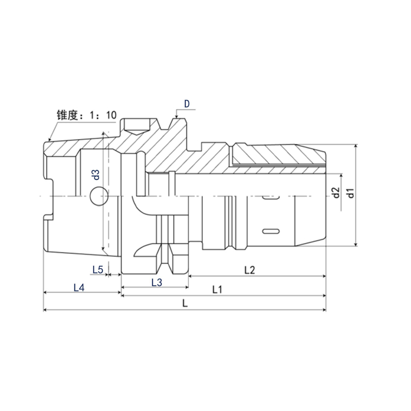 High-precision powerful tool holder