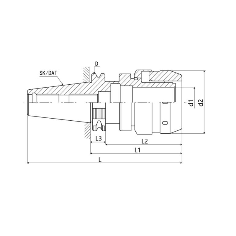 High-precision powerful tool holder