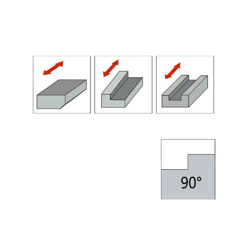 FACE MILL CUTTER，Kr=90°