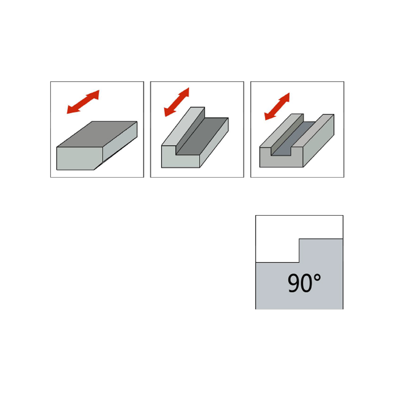 FACE MILL CUTTER，Kr=90°