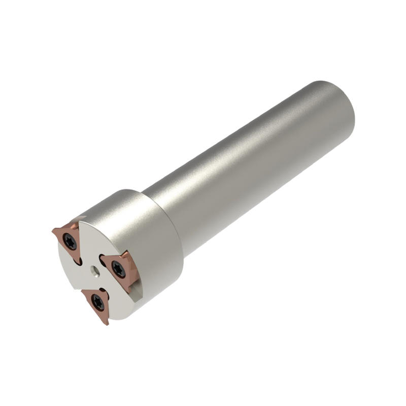 Shallow groove milling cutter shank